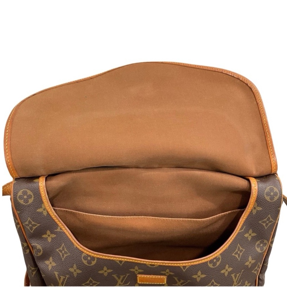 Louis Vuitton Saumur Monogram Crossbody Messenger Bag Vintage Authentic - Picture 6 of 9